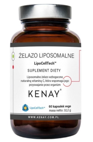 KENAY Żelazo liposomalne LipoCellTech™ (60 kaps.)