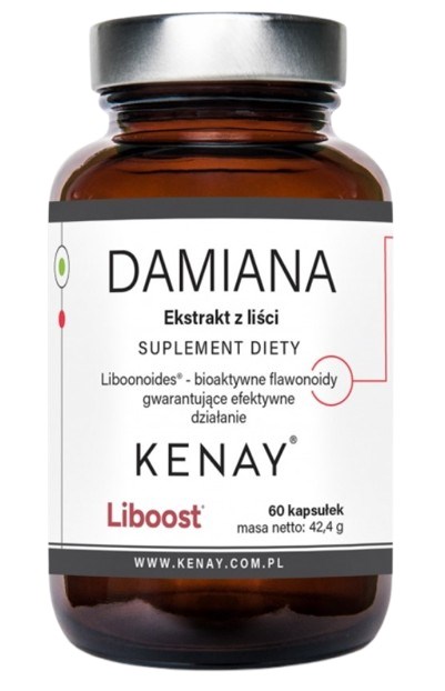 KENAY DAMIANA Ekstrakt z liści (60 kaps.)