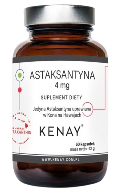 KENAY Astaksantyna 4 mg (60 kaps.)