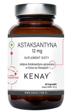 KENAY Astaksantyna 12 mg (60 kaps.)
