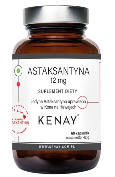 KENAY Astaksantyna 12 mg (60 kaps.)