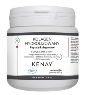 KENAY Kolagen hydrolizowany Peptydy Kolagenowe (165 g)