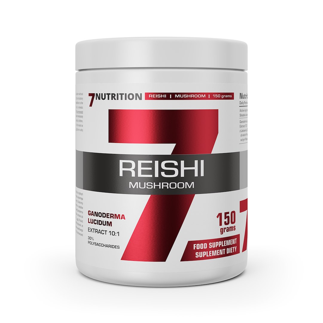 7NUTRITION Reishi Mushroom - Grzyb Reishi - Lakownica żółtawa 10:1 (150 g)
