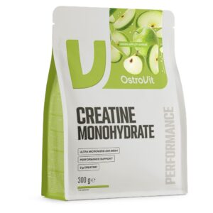 OSTROVIT Monohydrat Kreatyny - smak zielonego jabłka (300 g)