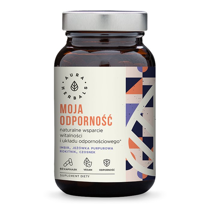AURA HERBALS Moja Odporność - Naturalny Kompleks (60 kaps.)