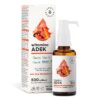 AURA HERBALS Witamina A + D3 + E + K2 MK7 (ADEK) - dla rodziny (50 ml)