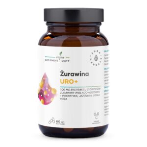 AURA HERBALS Żurawina Uro+ (60 kaps.)