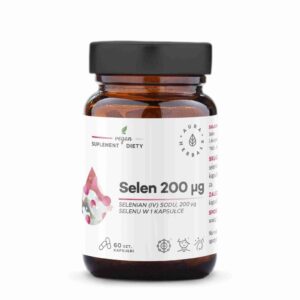 AURA HERBALS Selen 200 µg (60 kaps.)