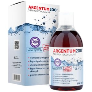AURA HERBALS Tonik Argentum200 (200 ppm) Srebro Koloidalne (500 ml)