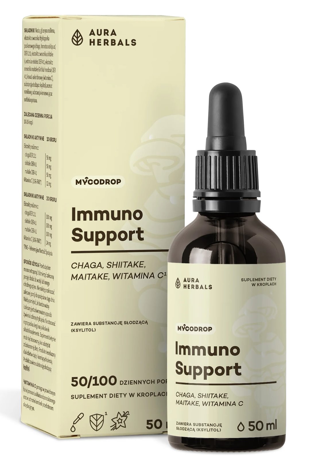 AURA HERBALS Mycodrop Immuno Support (50 ml)