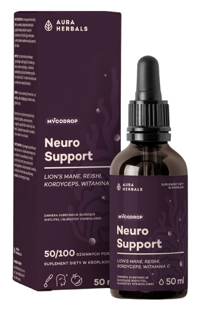AURA HERBALS Mycodrop, Neuro Support (50 ml)