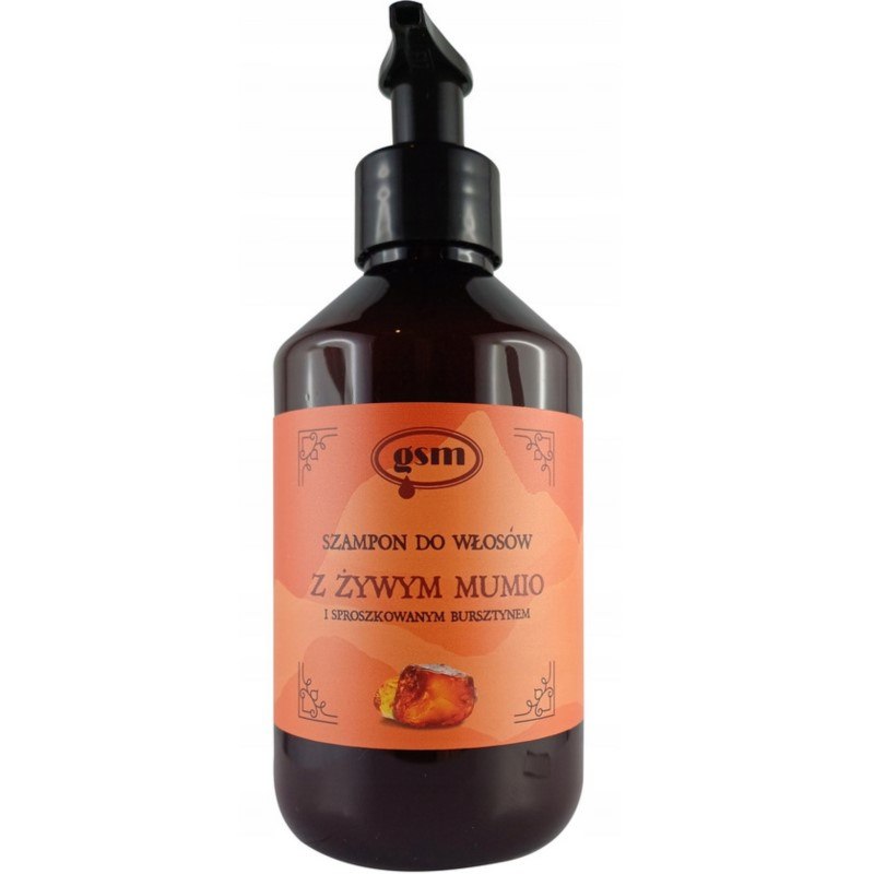 GSM MUMIO Szampon do włosów z żywym mumio (300 ml)