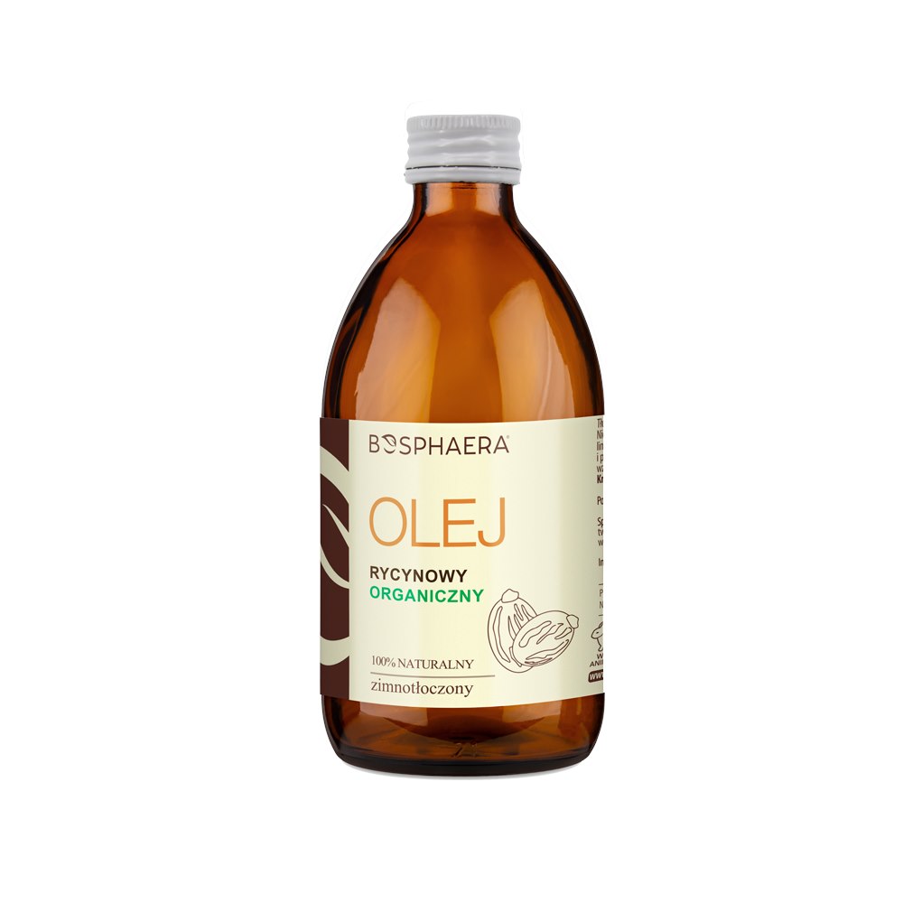 BOSPHAERA Olej Rycynowy Organiczny (500 ml)