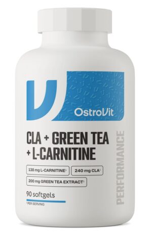 OSTROVIT CLA + Zielona Herbata + L-Karnityna (90 kaps.)