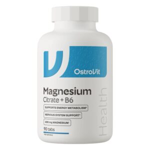 OSTROVIT Cytrynian Magnezu 400 mg + B6 (90 tabl.)