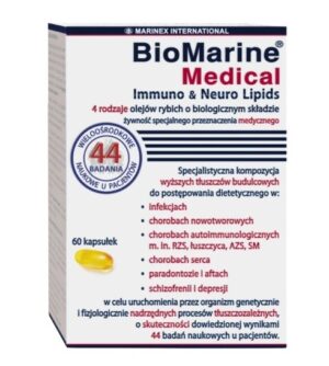 MARINEX BioMarine Medical Immuno & Neuro Lipids (60 kaps.)