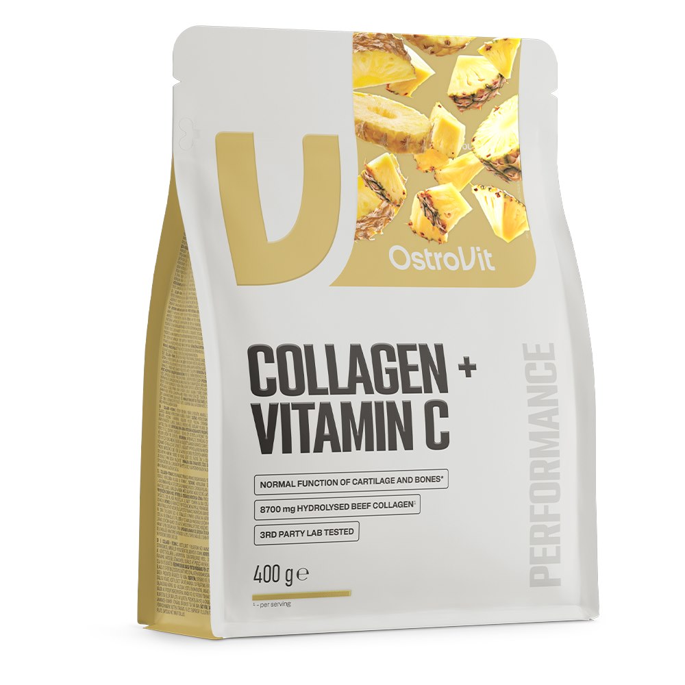 OSTROVIT Kolagen + Witamina C - smak ananasowy (400 g)