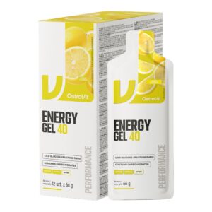 OSTROVIT Energy Gel 40 - cytryna (12 x 66 g)