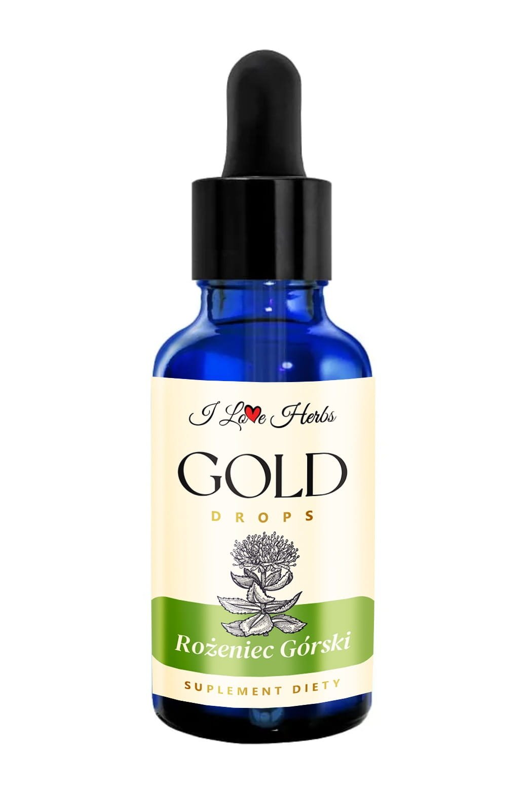 I LOVE HERRBS - Rożeniec Górski Krople Ziołowe 1:1 (50 ml)