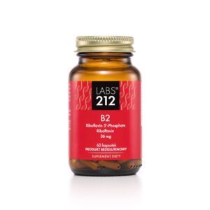 LABS212 Vitamin B2 Riboflavin 5'-Phosphate + Riboflavin (60 kaps.)