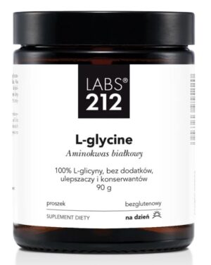LABS212 L-glycine - L-glicyna w proszku (90 g)