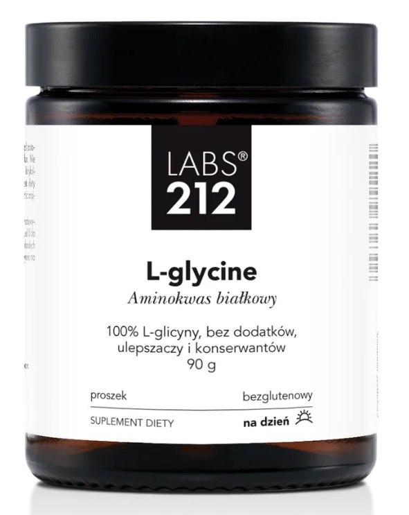 LABS212 L-glycine - L-glicyna w proszku (90 g)