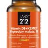 LABS212 Vitamin D3 + K2MK7 + Magnesium malate + B6 (60 kaps.)