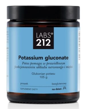 LABS212 Potassium gluconate - Glukonian potasu w proszku (105 g)