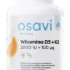 OSAVI Witamina D3 + K2, 2000 IU + 100 mcg (120 kaps.)