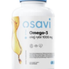 OSAVI Omega-3 Olej Rybi Molecularly Distilled 1000 mg smak cytrynowy (180 kaps.)