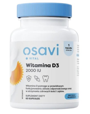 OSAVI Witamina D3 2000 IU (60 kaps.)