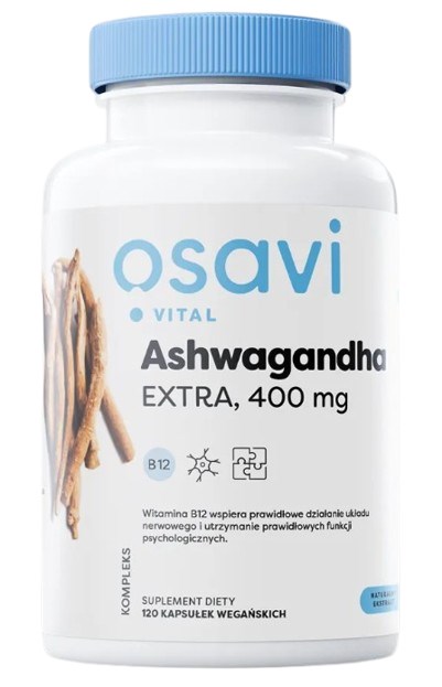 OSAVI Ashwagandha Ekstra 400 mg (120 kaps.)