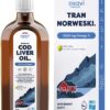 OSAVI Tran Norweski 1000 mg Omega 3 - smak cytryna-mięta (250 ml)