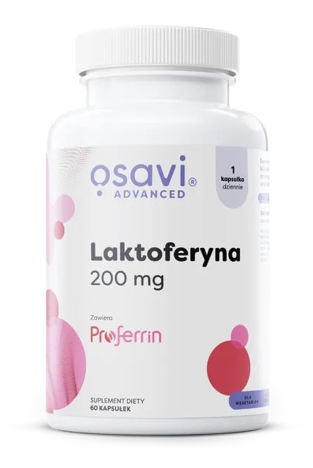 OSAVI Laktoferyna 200 mg (60 kaps.)