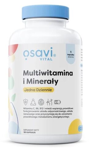 OSAVI Multiwitamina i Minerały Jedna Dziennie (180 kaps.)