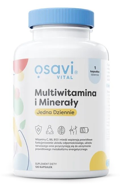 OSAVI Multiwitamina i Minerały Jedna Dziennie (120 kaps.)