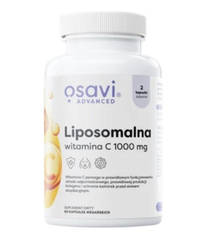 OSAVI Liposomalna Witamina C, 1000 mg (60 kaps.)