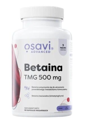 OSAVI Betaina, TMG 500 mg (90 kaps.)