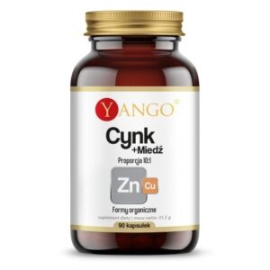 YANGO Cynk + Miedź (90 kaps.)