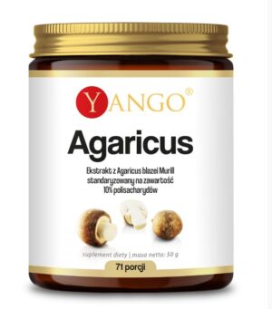 YANGO Agaricus  - ekstrakt 10% polisacharydów (50 g)