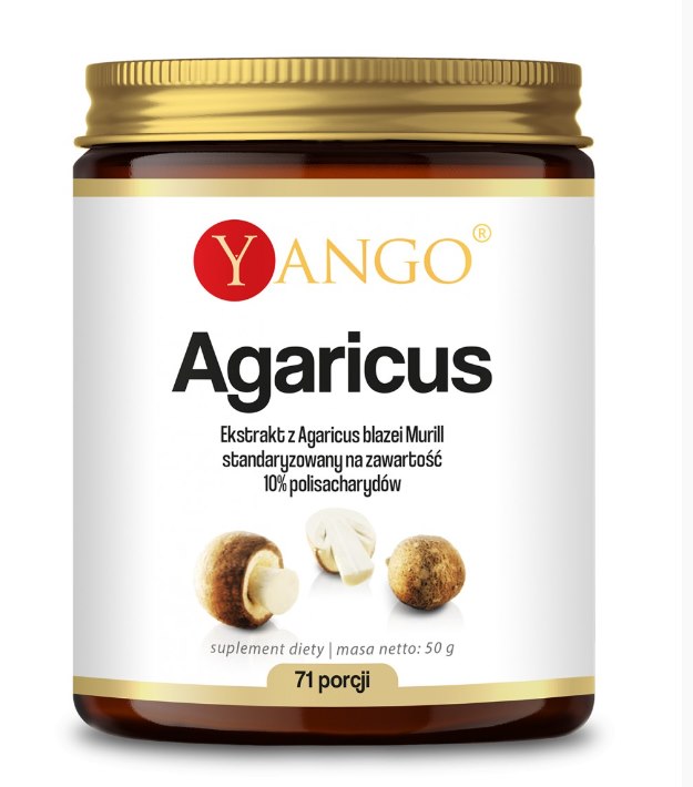 YANGO Agaricus - ekstrakt 10% polisacharydów (50 g)