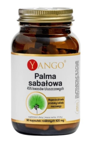 YANGO Palma Sabałowa 45% kwasów tłuszczowych (90 kaps.)