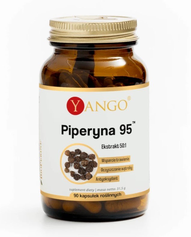 YANGO Piperyna 95 (90 kaps.)
