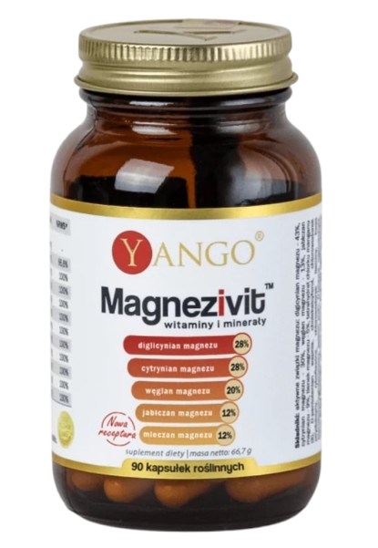 YANGO Magnezivit - witaminy i minerały (90 kaps.)