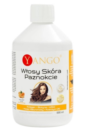 YANGO Włosy, Skóra, Paznokcie - multiwitamina (500 ml)
