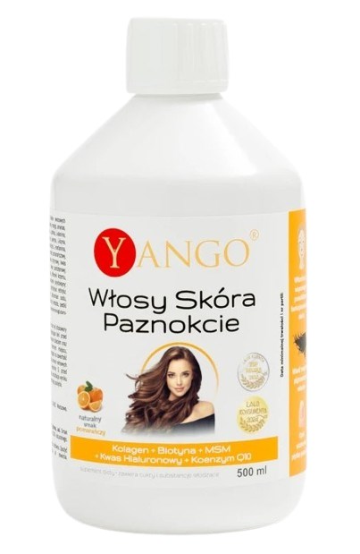 YANGO Włosy, Skóra, Paznokcie - multiwitamina (500 ml)