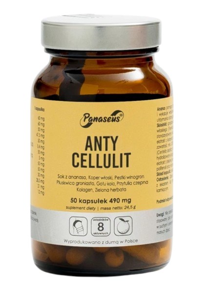 PANASEUS Anty Cellulit (50 kaps.)
