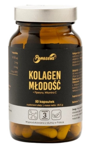 PANASEUS Kolagen młodość (50 kaps.)