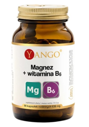 YANGO Magnez + Witamina B6 (90 kaps.)