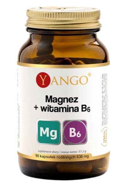 YANGO Magnez + Witamina B6 (90 kaps.)